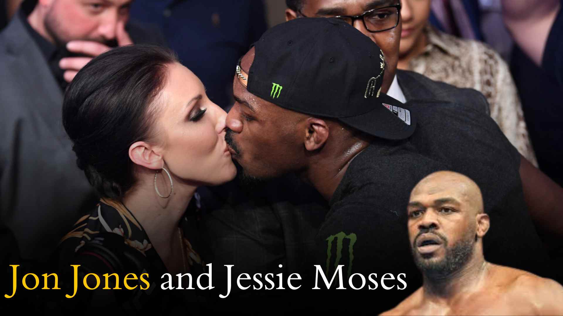 Jon Jones and Jessie Moses